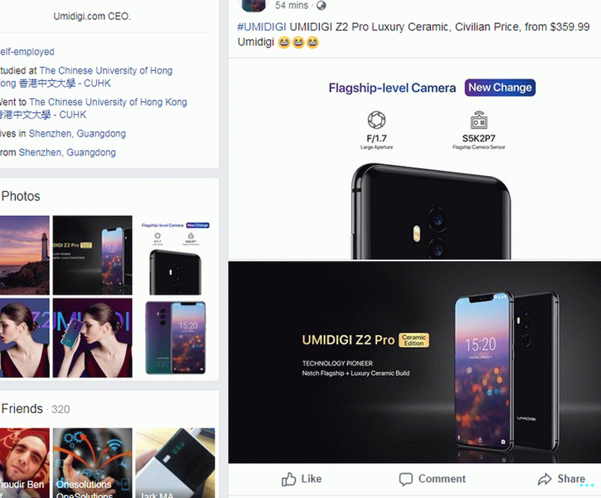 UMDIGI Z2 Pro Cerámica
