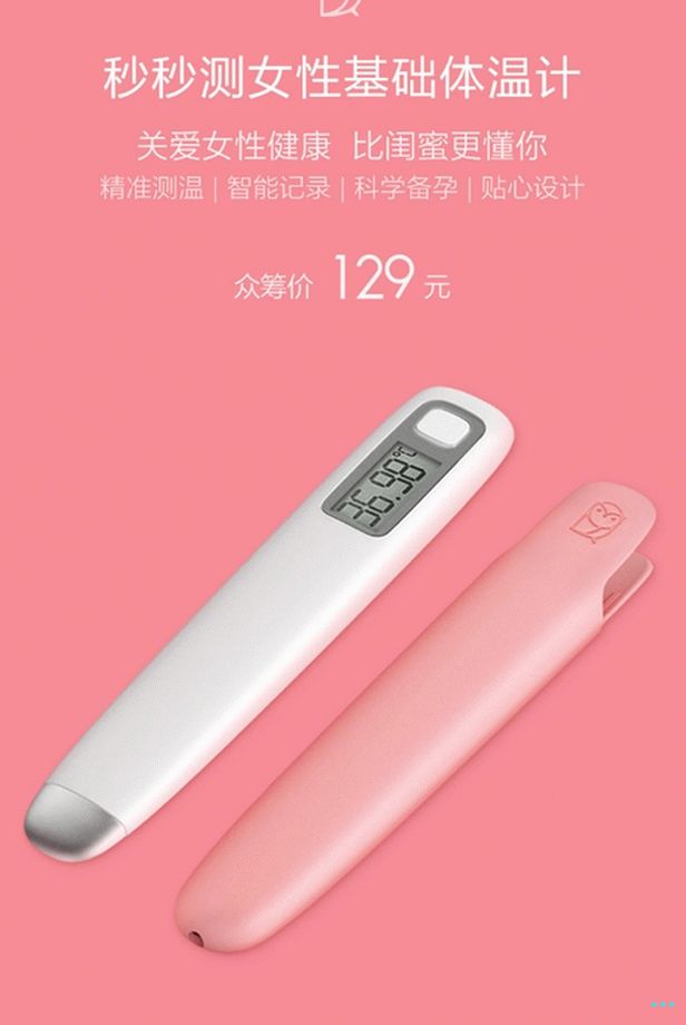 Termómetro femenino inteligente Xiaomi